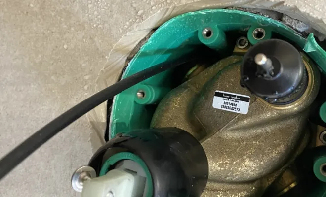 détection du gaz dans le corps encastré 